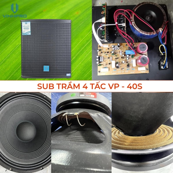 Loa Sub Bass 40 VINHPRO VP-40S