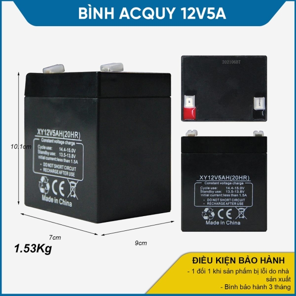 Bình ắc quy 12V 5A