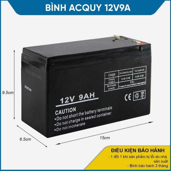 Bình ắc quy 12V 9A