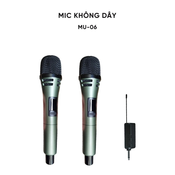 Micro đa năng không dây MU-06 (2 MIC)