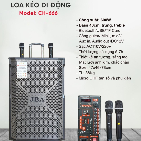 Loa Kéo Di Động CH-666