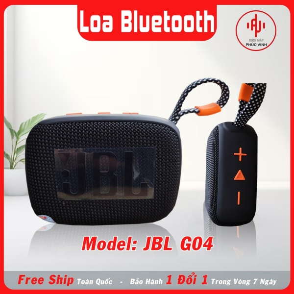 𝗟𝗢𝗔 𝗕𝗟𝗨𝗘𝗧𝗢𝗢𝗧𝗛 𝗝𝗕𝗟 𝗚-𝟬𝟰 - Loa Bluetooth nhỏ gọn, tiện lợi, dễ dàng mang theo