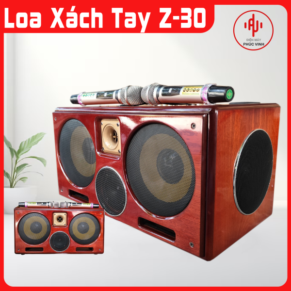 Loa Xách Tay V-Z30 với hệ thống loa 6 đường tiếng