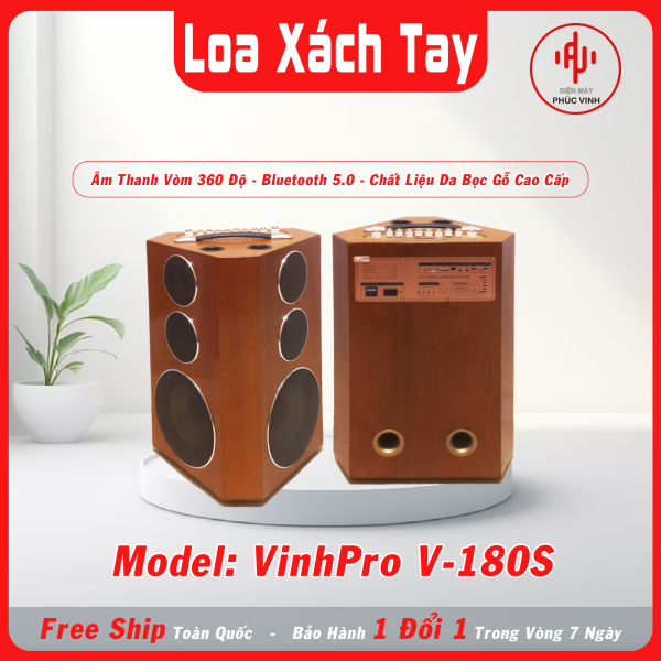 LOA KARAOKE XÁCH TAY VINHPRO V-180S