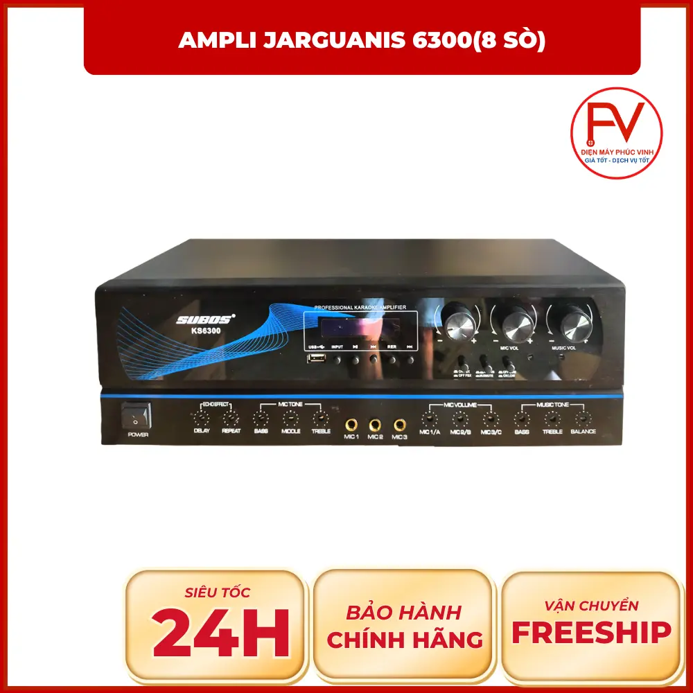 Amply JARGUANIS 6300 (8 Sò)