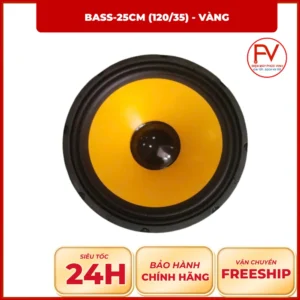 Bass 25cm (120/35) - Vàng