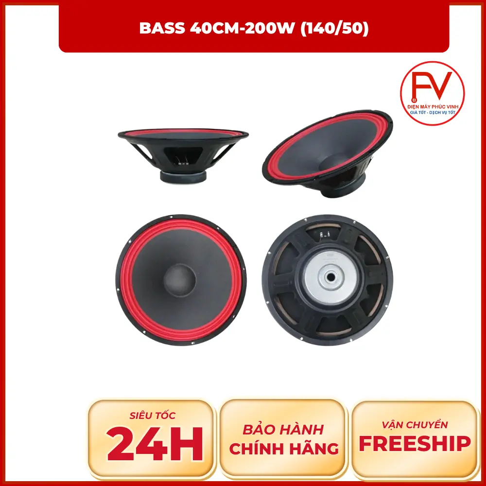 Bass 40cm-200w (140/50)