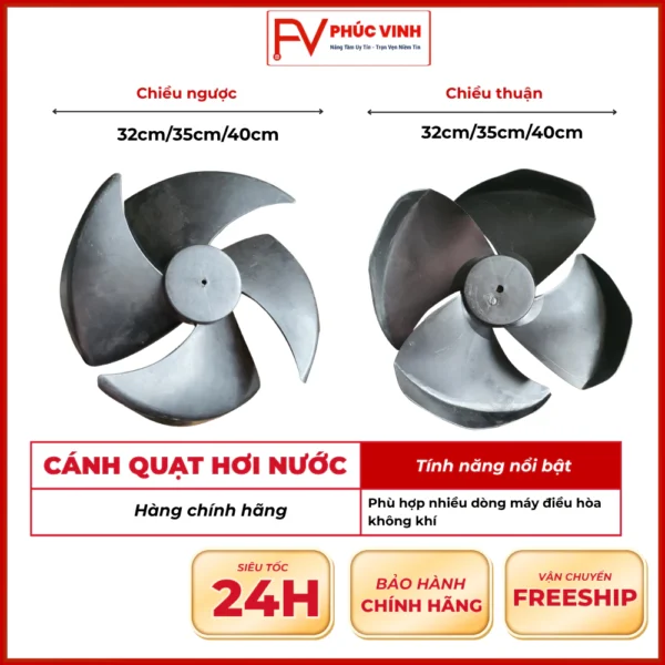 Cánh Quạt Hơi Nước - Quạt Điều Hòa