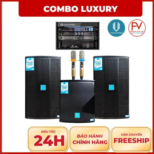 Combo Thùng Gỗ LUXURY, Combo Thùng Nhôm Luxury