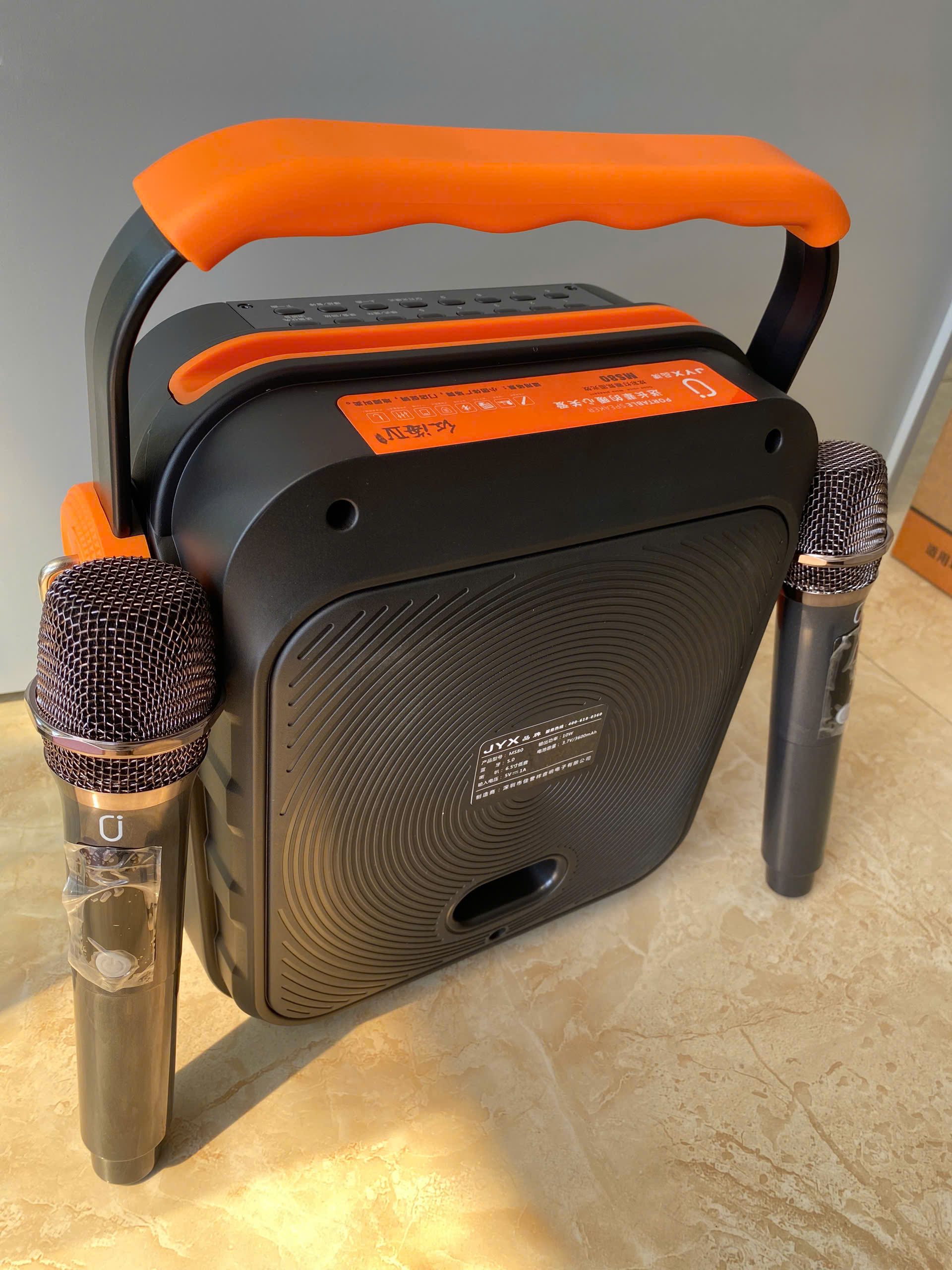 Loa Xách Tay JYX MS80 - 2 Mic Loa Xách Tay JYX MS80 – 2 Mic