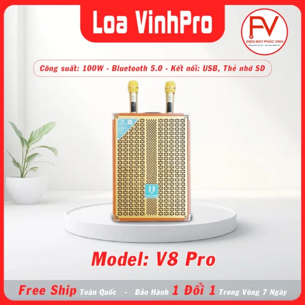 Loa Kéo VINHPRO V8 PRO Bass20