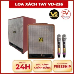 Loa Karaoke Xách Tay VINHMAX VD-226