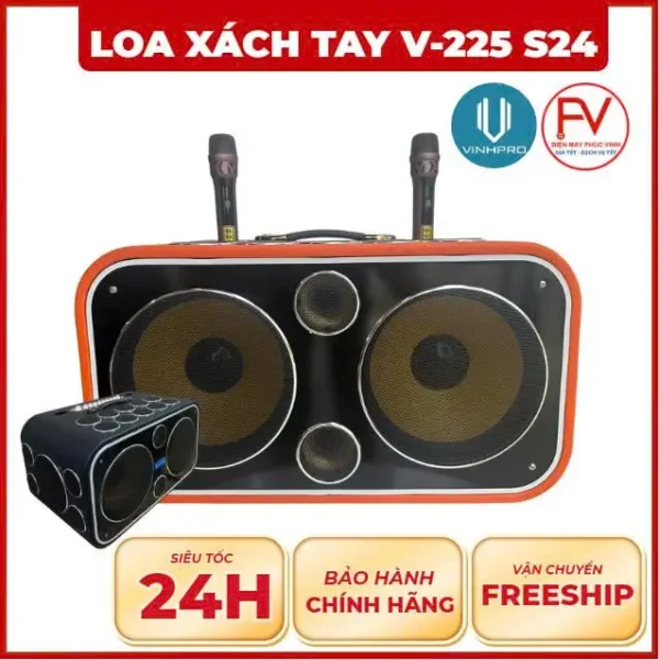 Loa Kéo Xách Tay Vinhpro V-225 S24