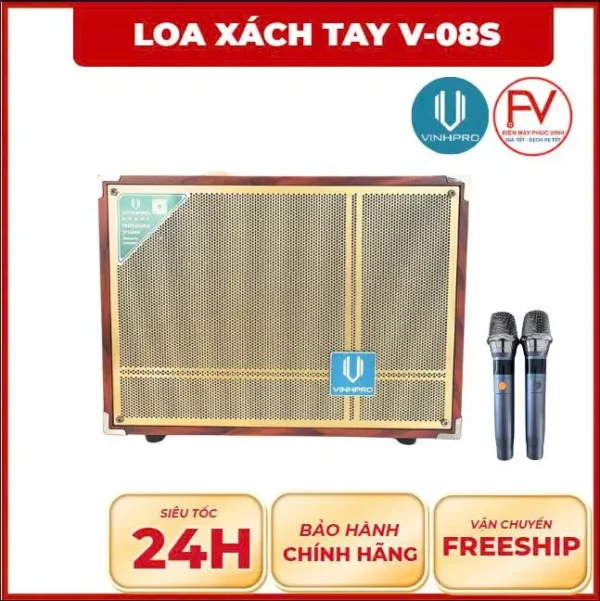Loa kéo Vinhpro V-08S (Xách tay)