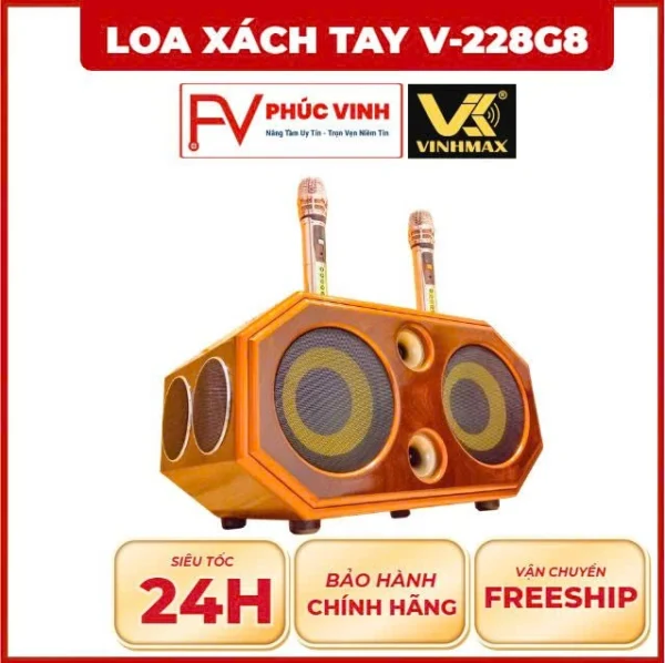 Loa xách tay Vinhmax V-228G8
