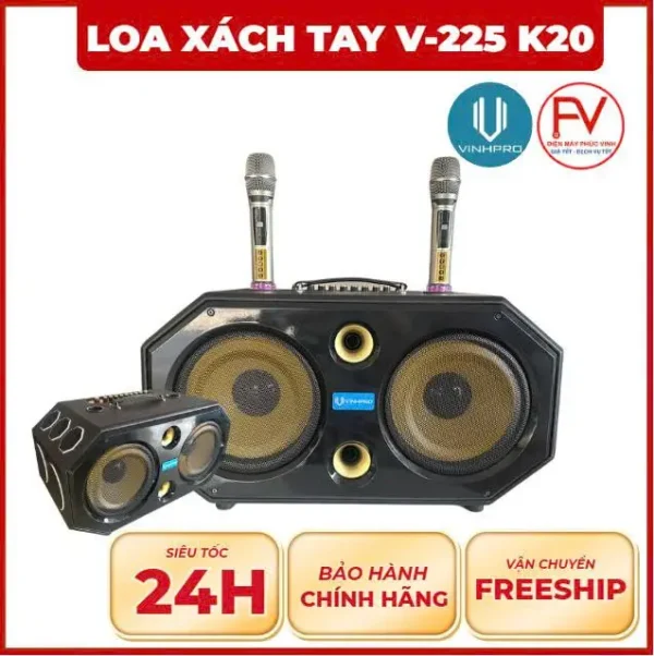 Loa xách tay Vinhpro V-225 K20