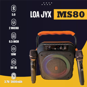 Loa Xách Tay JYX MS80 - 2 Mic Loa Xách Tay JYX MS80 – 2 Mic