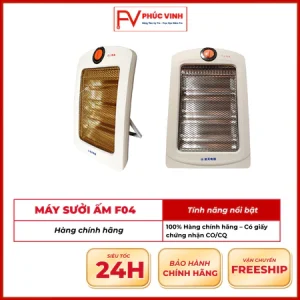 Máy Sưởi Ấm F04 - Quạt sưởi ấm an toàn