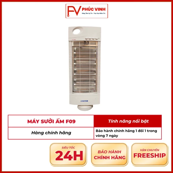 Máy sưởi ấm F09 - Mấy sưởi ấm, an toàn, giá tốt