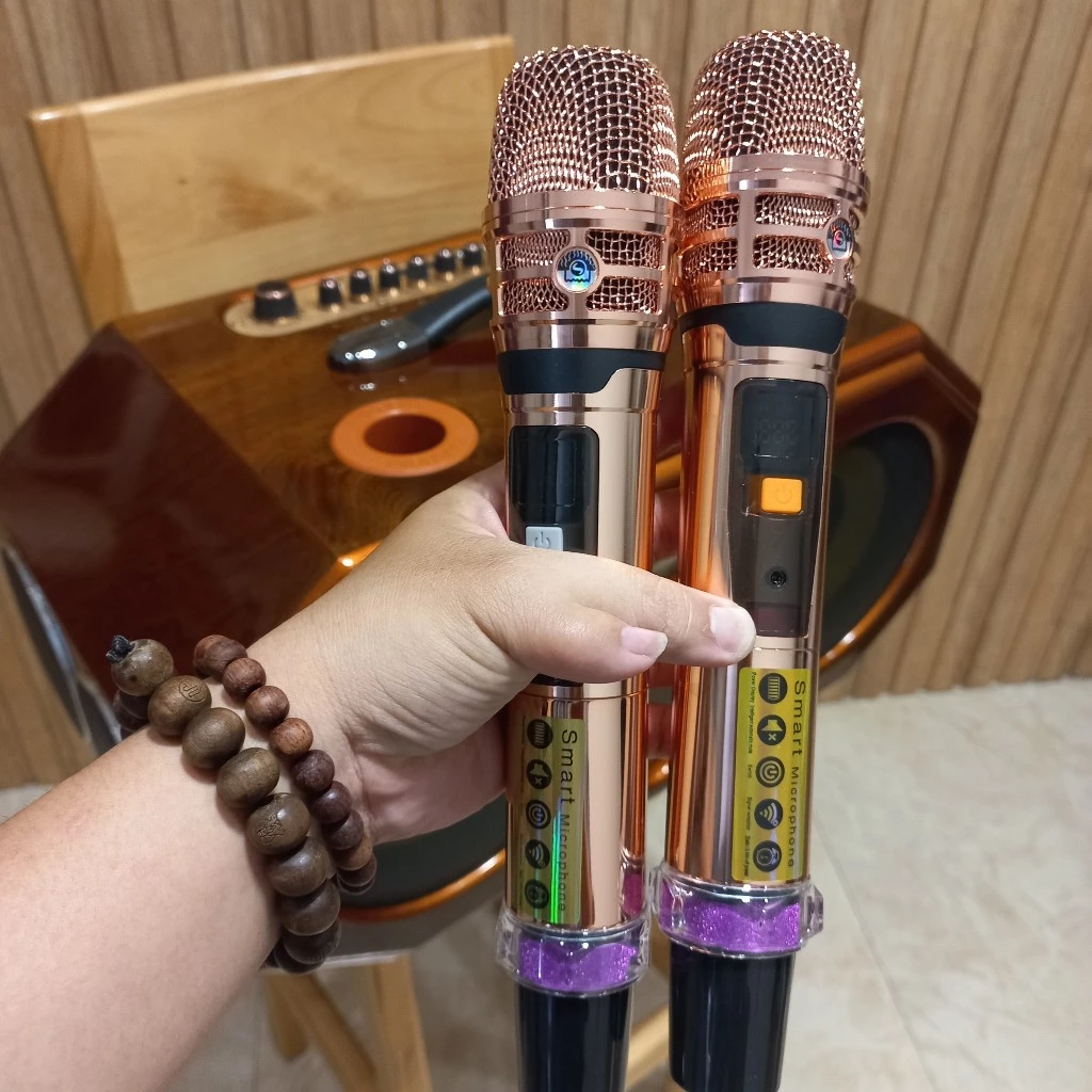 Micro Loa Kéo Kim Loại Đa Năng Q162 UHF – Nâng Cấp Âm Thanh Micro loa kéo kim loại đa năng Q162 UHF tần số (1 cặp) - Kèm bo mạch - 5