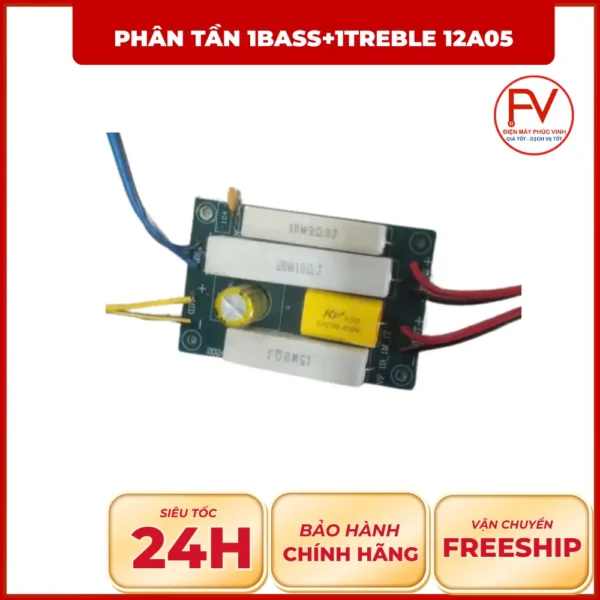 Phân Tần 2 Way 12A05 (Bass/Treble)