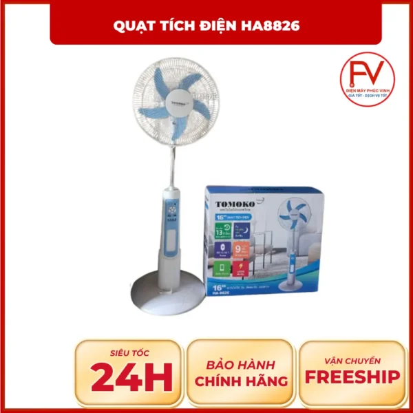 Quạt Tích Điện HA8826