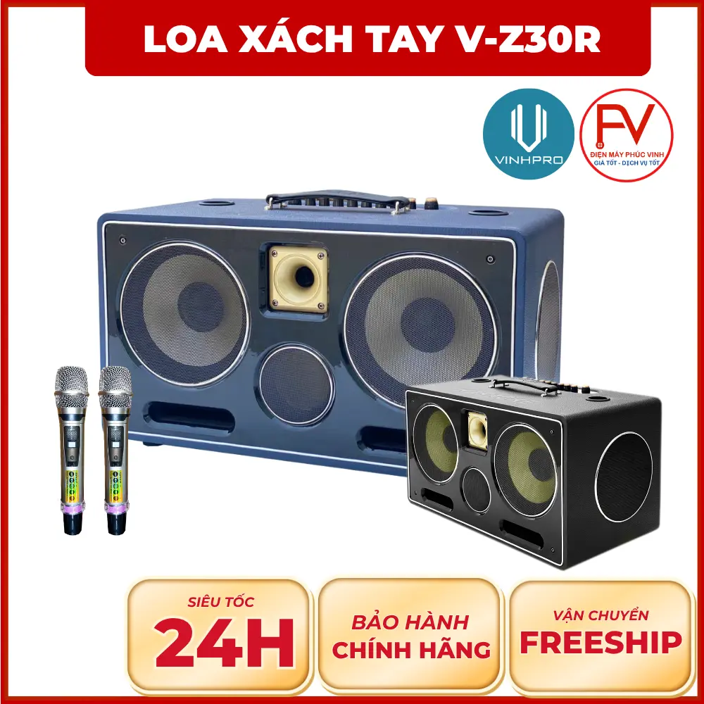 Loa Xách Tay Vinhpro V-Z30R Loa Xách Tay Vinhpro V-Z30R