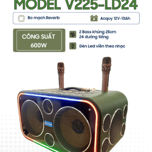 Loa Xách Tay Vinhpro V-225 LD24 V225 LD24