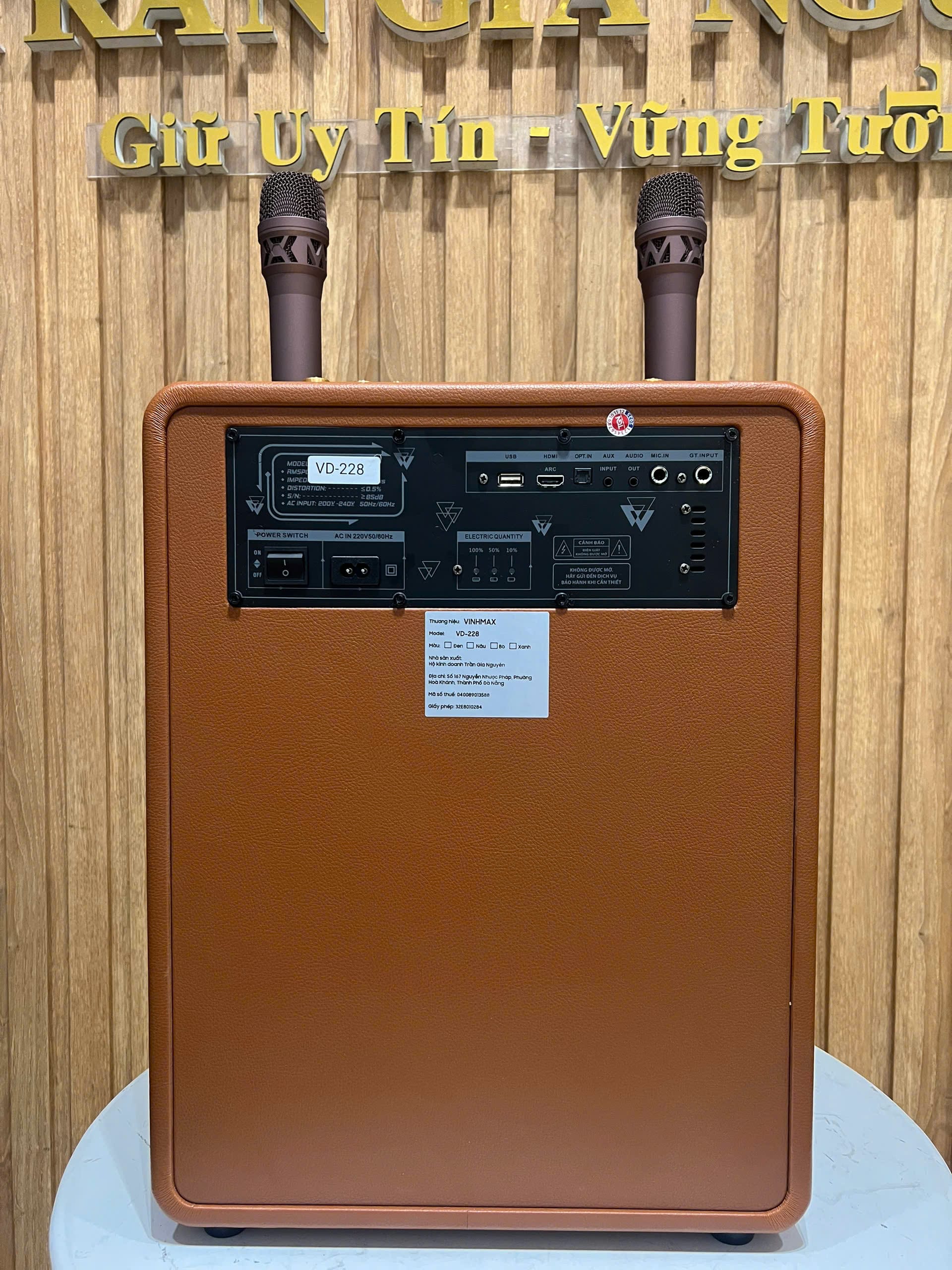 Loa Xách Tay Vinhmax VD-228 - Ảnh 3