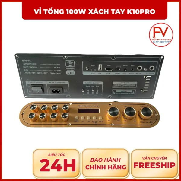 Vỉ Tổng 100W K10Pro