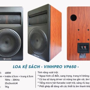 Alternative view of Loa Kệ Sách VP650