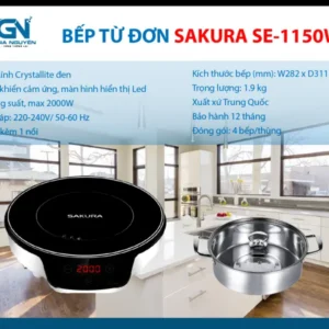 Bếp Từ Đơn SAKURA 1150