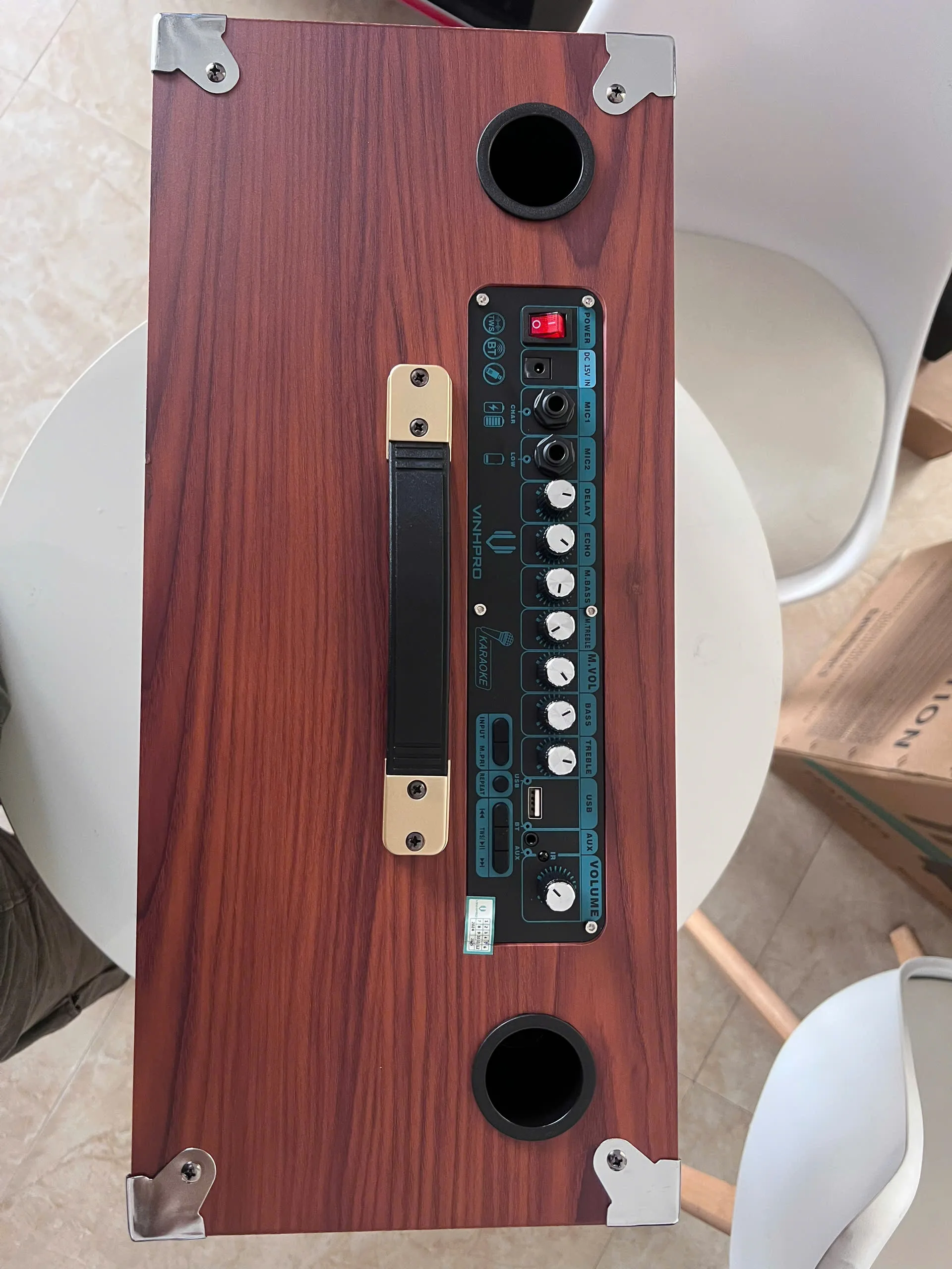 Loa Kéo Vinhpro V-28S - Xách Tay - Ảnh 6