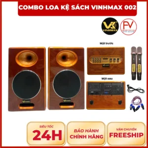 Combo Loa Kệ Sách Vinhmax 002
