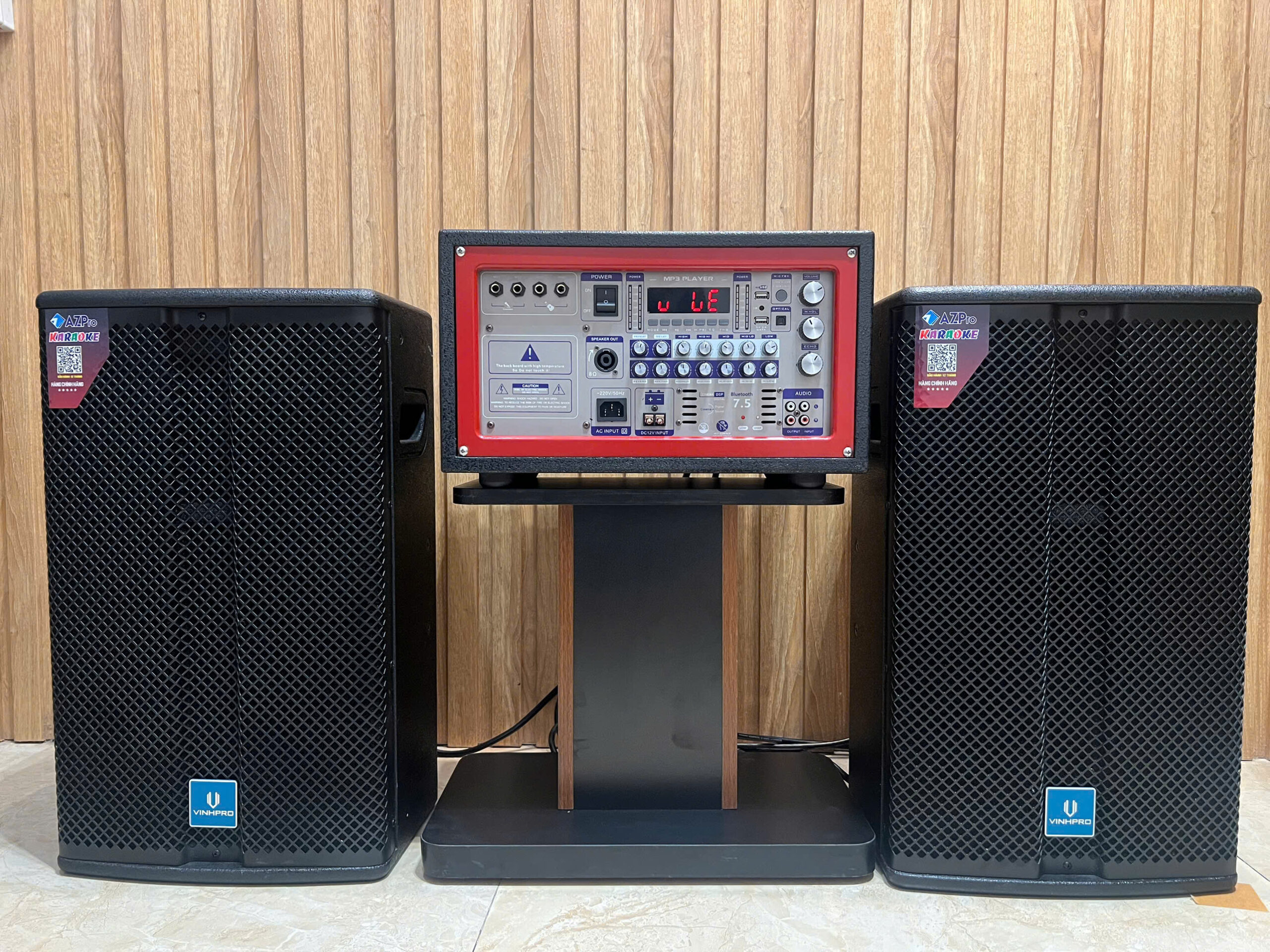 TỦ COMBO AMPLI 003 VINHPRO (350W): Dàn Karaoke Di Động Cao Cấp, Linh Kiện Nhập Khẩu TỦ COMBO AMPLI 003 VINHPRO (350W): Dàn Karaoke Di Động Cao Cấp, Linh Kiện Nhập Khẩu - Ảnh 2