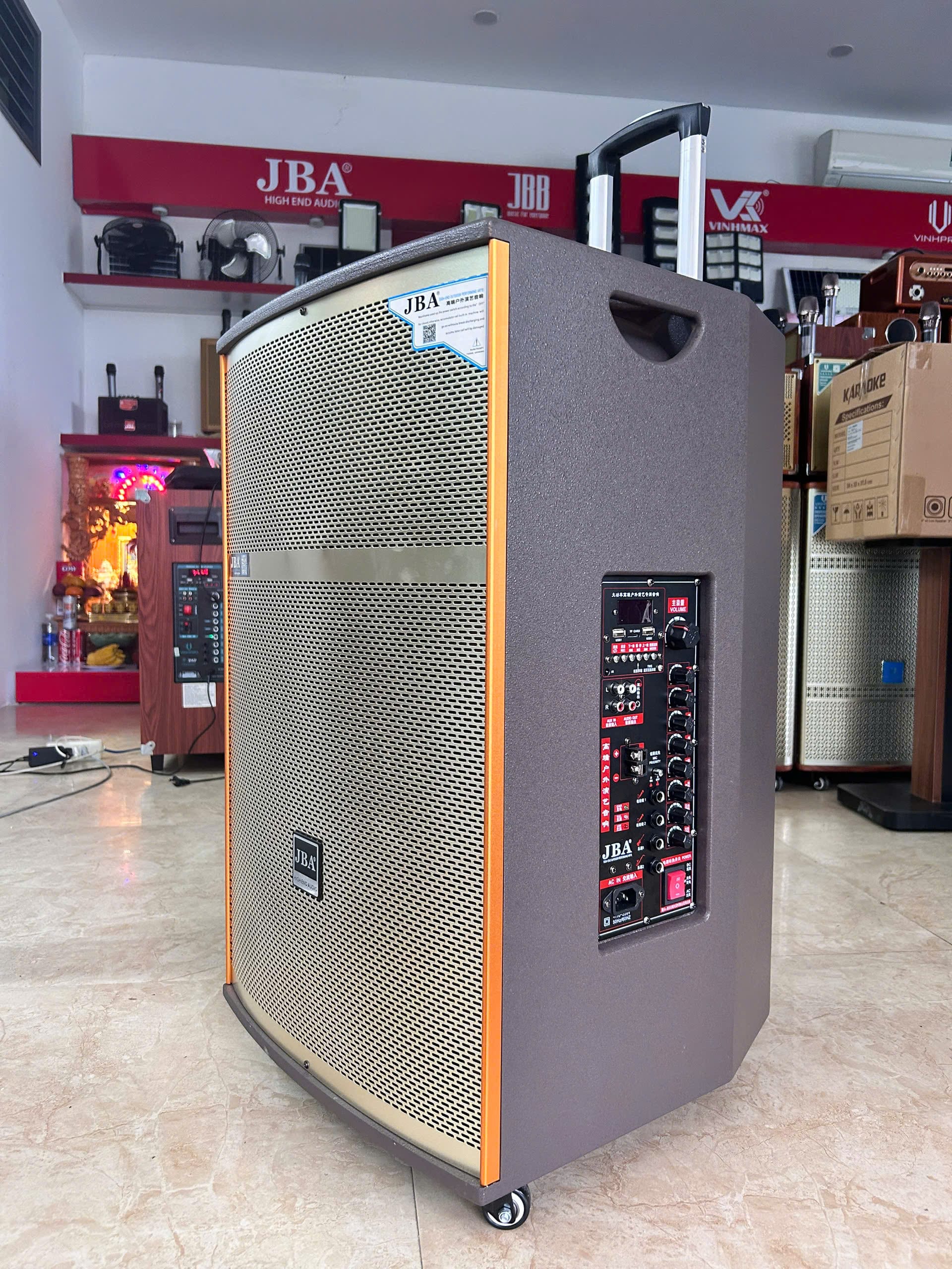 Loa Kéo JBA A09 – Âm Thanh Di Động Mạnh Mẽ, Đa Năng - Ảnh 4