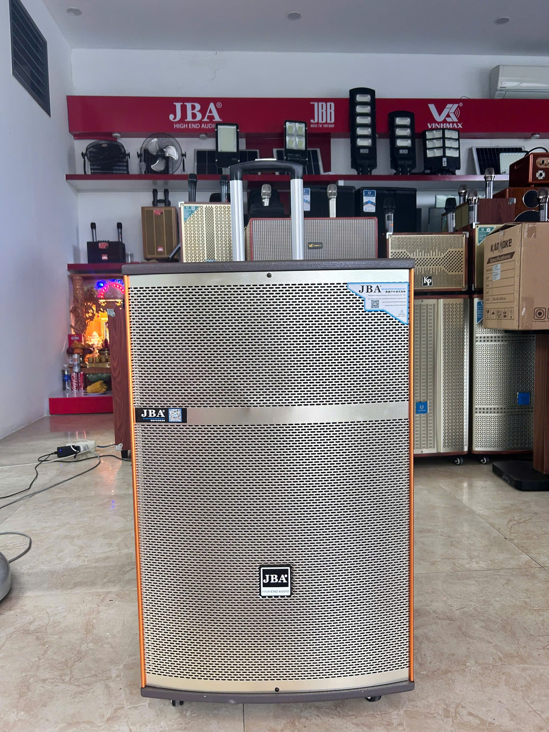 Loa Kéo JBA A09 – Âm Thanh Di Động Mạnh Mẽ, Đa Năng - Ảnh 2