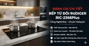 bếp từ Rudiger bếp từ
