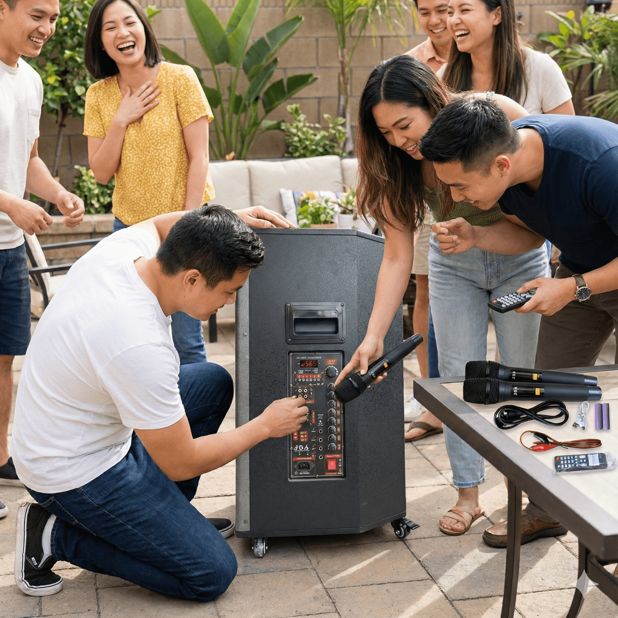 Loa kẹo keo karaoke