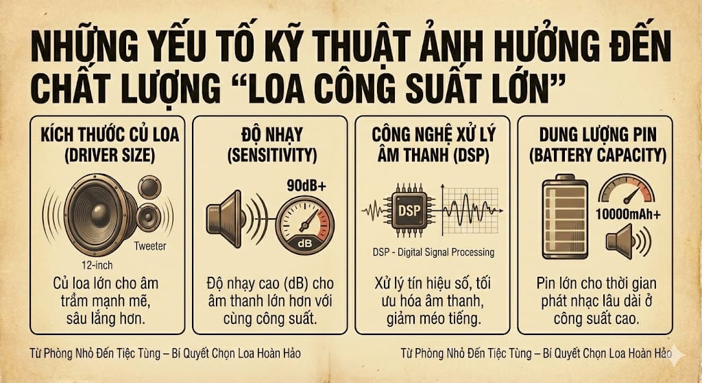 Loa bluetooth công Suất lớn