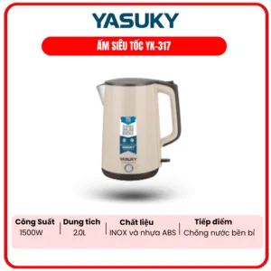 ẤM SIÊU TỐC YASUKY YK-317