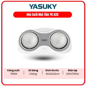 ĐÈN SƯỞI NHÀ TẮM YASUKY YK-525