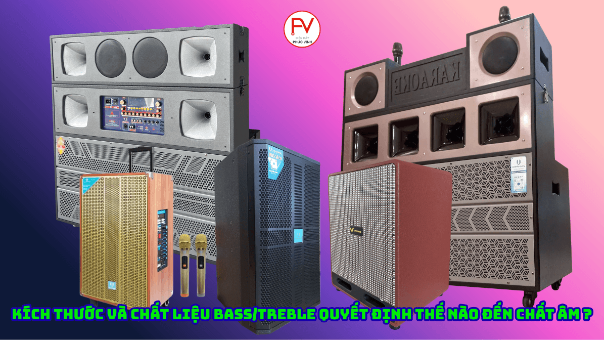 Bass và treble trong loa có quan trọng không