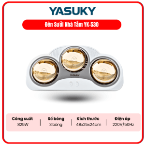 ĐÈN SƯỞI NHÀ TẮM YASUKY YK-530