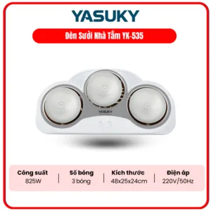 ĐÈN SƯỞI NHÀ TẮM YASUKY YK-535