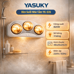 ĐÈN SƯỞI NHÀ TẮM YASUKY YK-535