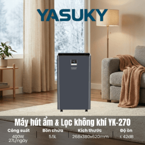 máy hút ẩm lọc không khí Yasuky