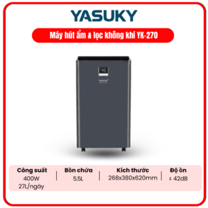 MÁY HÚT ẨM LỌC KHÔNG KHÍ YASUKY YK-270