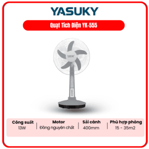 QUẠT TÍCH ĐIỆN YASUKY YK-555