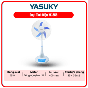 QUẠT TÍCH ĐIỆN YASUKY YK-558